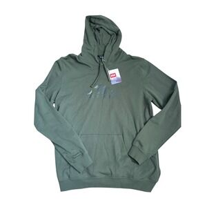 Helly Hansen Nord Graphic Pull Over Hoodie Sweatshirt Spruce Green Mens 2XL NEW